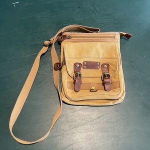Am Hoo crossbody messenger canvas purse